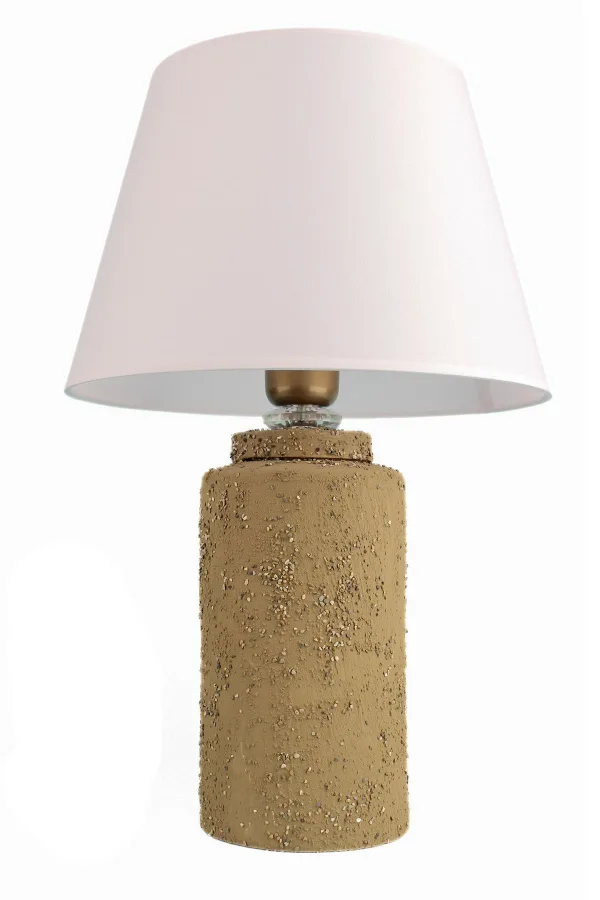 Course Handmade Ceramic Lampshade Brown-white