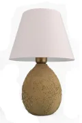 Plus Handmade Ceramic Lampshade Brown-white