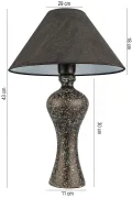 Triste Handmade Ceramic Lampshade Black Buy Triste Handmade Ceramic Lampshade Black