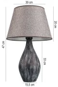 Seigle Handmade Ceramic Lampshade Gray Buy Seigle Handmade Ceramic Lampshade Gray