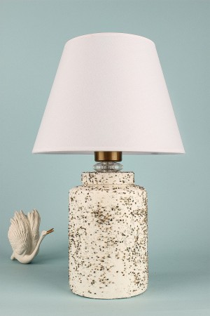 Fermoir Handmade Ceramic Lampshade White