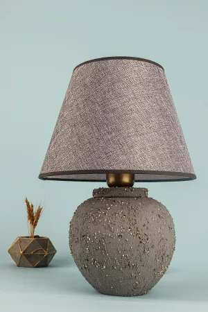 Joie Handmade Ceramic Lampshade Gray