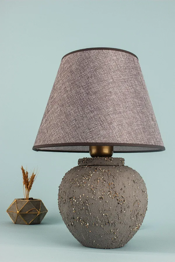 Joie Handmade Ceramic Lampshade Gray