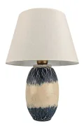 Reflechi Handmade Ceramic Lampshade Navy Blue-Cream Buy Reflechi Handmade Ceramic Lampshade Navy Blue-Cream