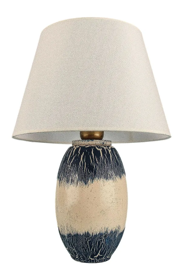 Reflechi Handmade Ceramic Lampshade Navy Blue-Cream Buy Reflechi Handmade Ceramic Lampshade Navy Blue-Cream