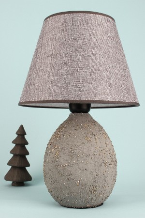 Modifier Handmade Ceramic Lampshade Gray