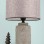 Languette Handmade Ceramic Lampshade Gray
