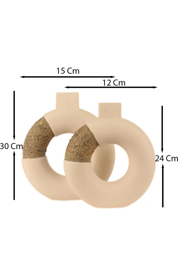 Verser 2-Piece Handmade Decorative Ceramic Vase Buy Verser 2-Piece Handmade Decorative Ceramic Vase