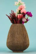 Barrel Handmade Decorative Ceramic Vase