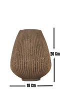 Barrel Handmade Decorative Ceramic Vase