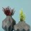 Stern 2-Piece Handmade Decorative Ceramic Vase