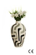 Whitevas Handmade Decorative Ceramic Vase Whitevas Handmade Decorative Ceramic Vase