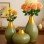 Olvessa Handmade Decorative Ceramic 3-Piece Vase Set