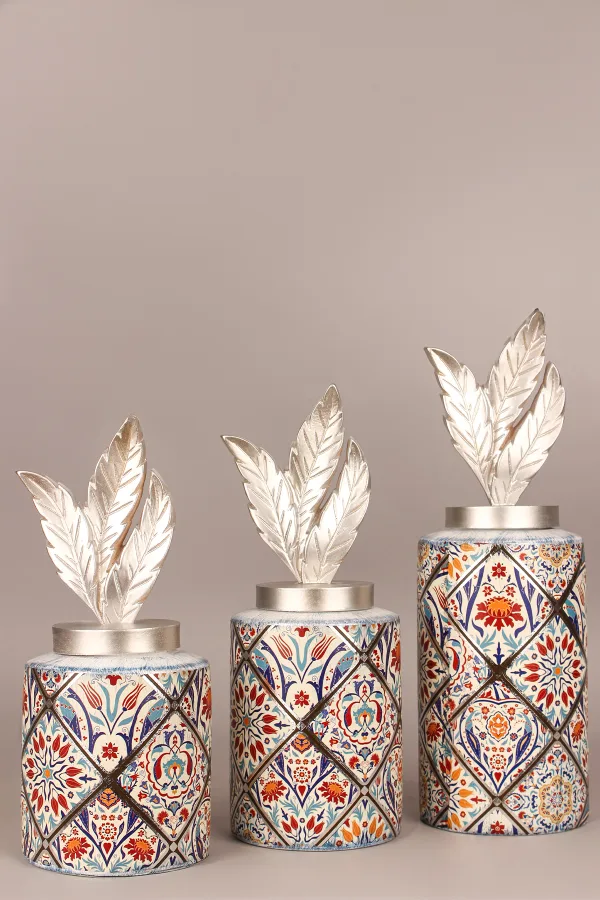 SilverDance Handmade Decorative Ceramic Vase SilverDance Handmade Decorative Ceramic Vase