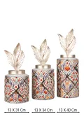 SilverDance Handmade Decorative Ceramic Vase SilverDance Handmade Decorative Ceramic Vase