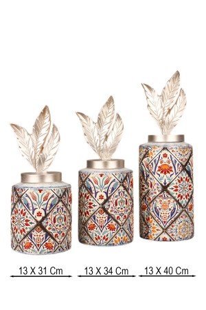 SilverDance Handmade Dekoratif Seramik Vazo