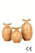 Trivora Handmade Decorative Ceramic Vase Trivora Handmade Decorative Ceramic Vase