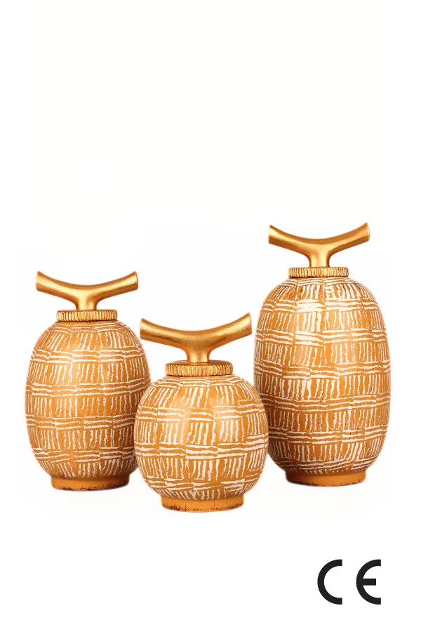 Trivora Handmade Decorative Ceramic Vase Trivora Handmade Decorative Ceramic Vase
