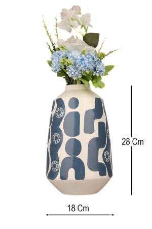 Marvona Handmade Dekoratif Seramik Vazo