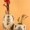 Sentiment Set of 2 Ceramic Vase