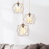 Mudulight Fer 3 Piece Pendant Antique