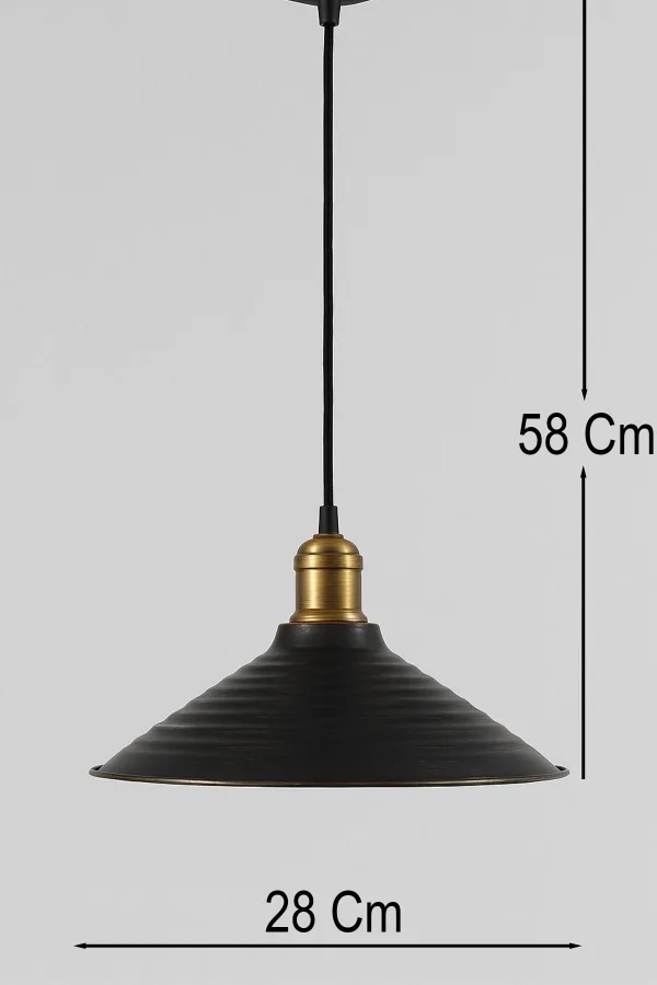 Amberia Single Pendant Chandelier