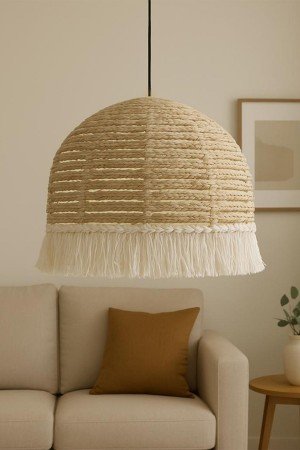 Jutelia Handmade Single Pendant Chandelier