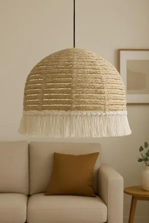 Jutelia Handmade Tekli Sarkıt Avize