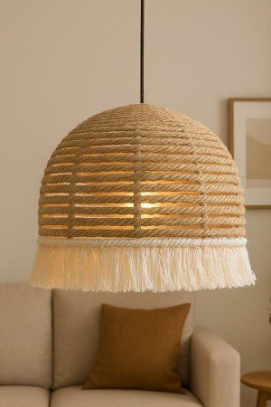 Jutelia Handmade Single Pendant Chandelier