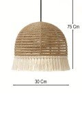 Jutelia Handmade Tekli Sarkıt Avize Jutelia Handmade Tekli Sarkıt Avize