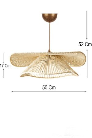 Duvela El Yapımı Tekli Sarkıt Avize