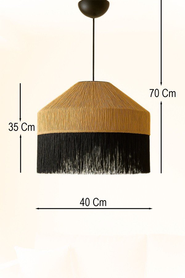 Fiora El Yapımı Tekli Sarkıt Avize Gözat