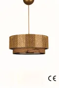 Bambusa Handmade Single Pendant Chandelier