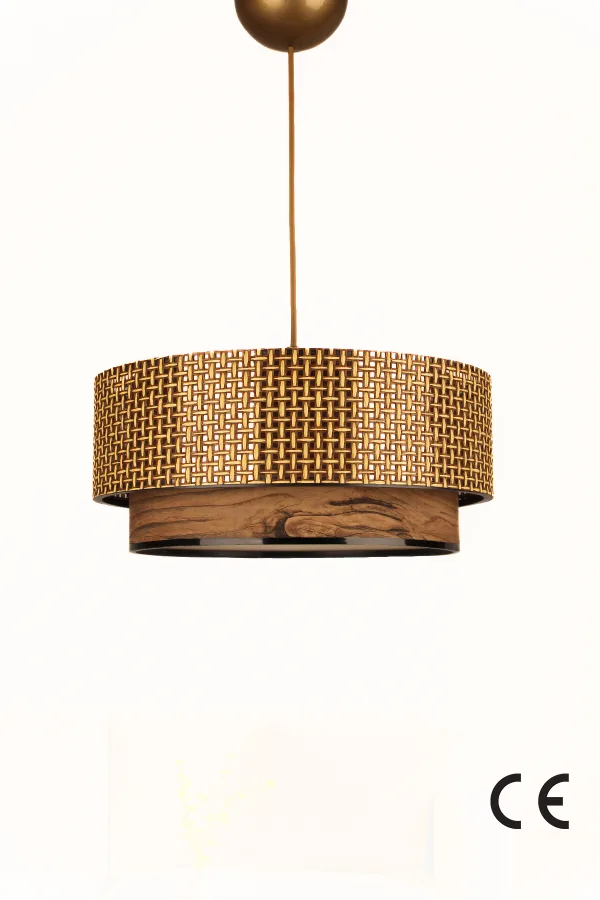 Bambusa Handmade Single Pendant Chandelier