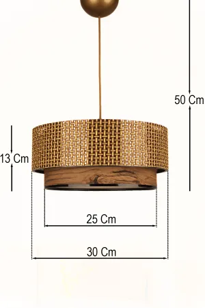 Bambusa Handmade Tekli Sarkıt Avize Bambusa Handmade Tekli Sarkıt Avize