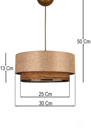 Lunaria Handmade Tekli Sarkıt Avize