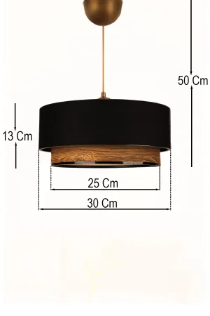 NoirWood Tekli Sarkıt Avize NoirWood Tekli Sarkıt Avize