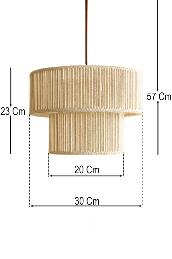 Duolio Handmade Tekli Sarkıt Avize
