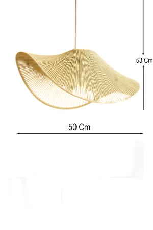 Charmelle Handmade Tekli Sarkıt Avize Ekru Charmelle Handmade Tekli Sarkıt Avize Ekru
