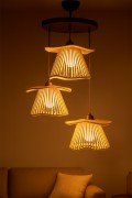 Senkron Handmade 3-Way Chandelier
