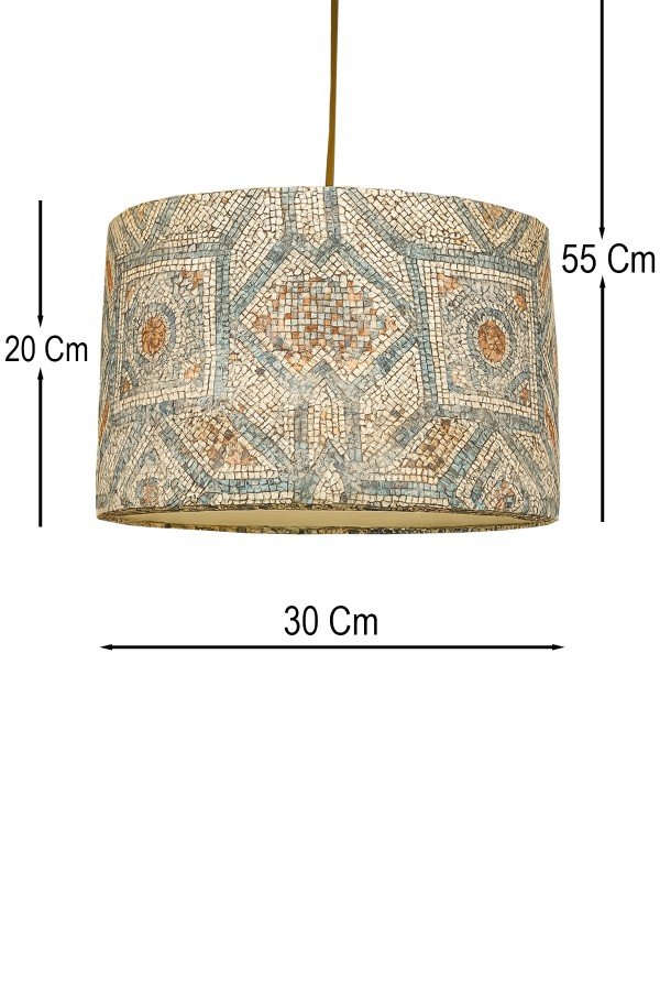 Mosaica Single Pendant Chandelier