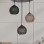 Crayon 3 Piece Chandelier Colored