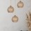 Crayon 3-Piece Chandelier Gold