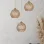 Crayon 3-Piece Chandelier Gold