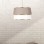 Genial Single Pendant Wicker Cream