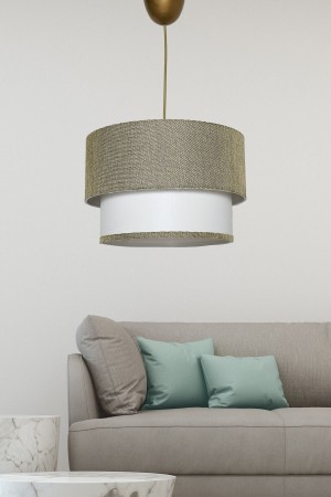 Tubol Single Pendant Green White