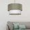 Tubol Single Pendant Green White