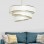 Couper Pendant Chandelier Cream Gold