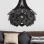 Scandinavian Style Hexagon Chandelier
