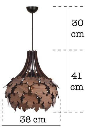 Scandinavian Style Plane Leaf Chandelier